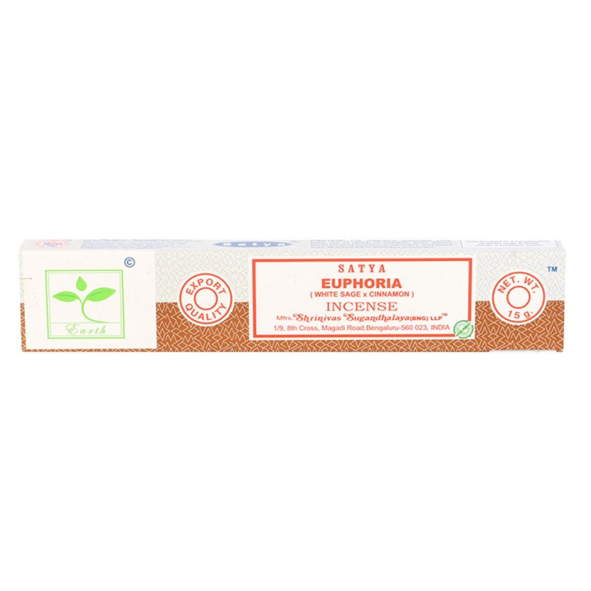 Set of 6 Earth Satya Euphoria Incense (12/50) - Image 2