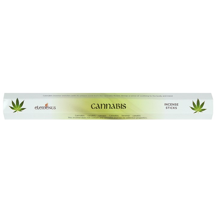 Set of 6 Packets of Elements Cannabis Incense Sticks - Image 2