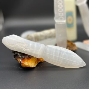 Selenite Ritual Athame- Letting go of the past