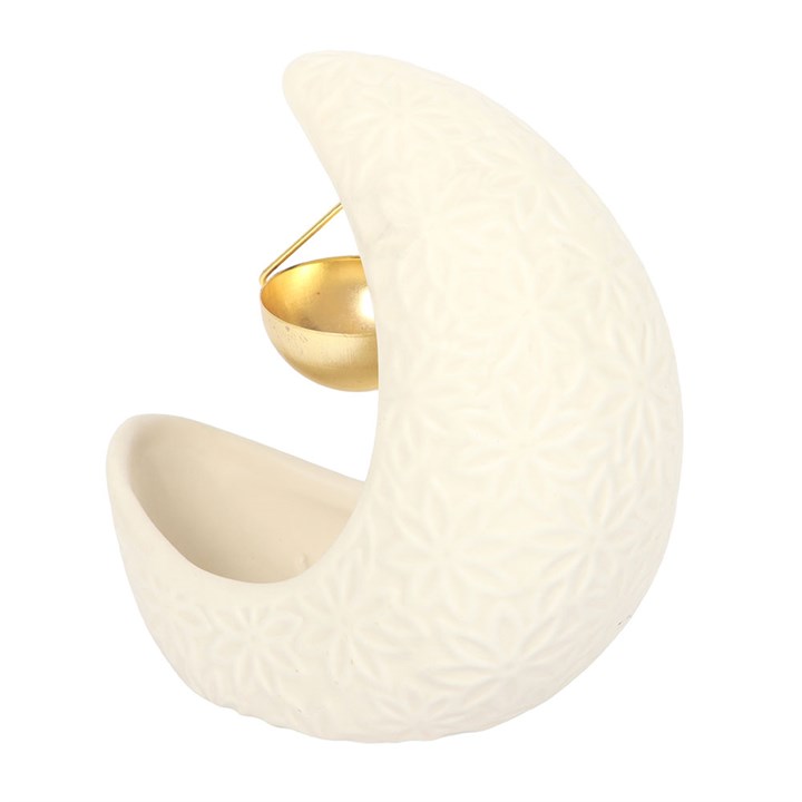 Crescent Moon Hanging Oil Burner - Image 4