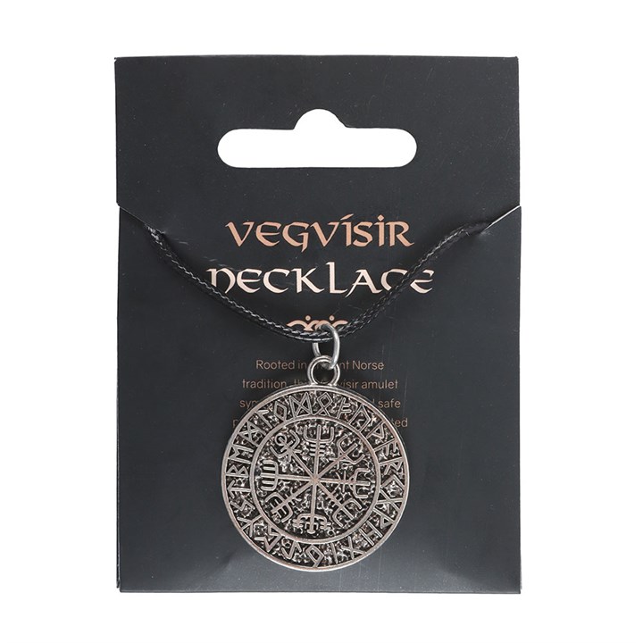 Vegvisir Viking Compass Viking Cord Necklace - Image 2