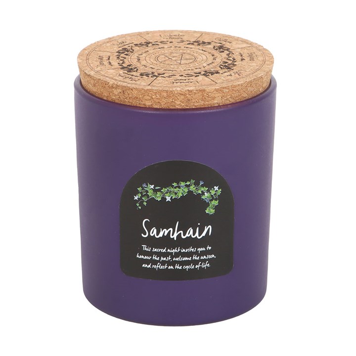 Samhain Spiced Pumpkin Wheel of the Year Candle - Image 2