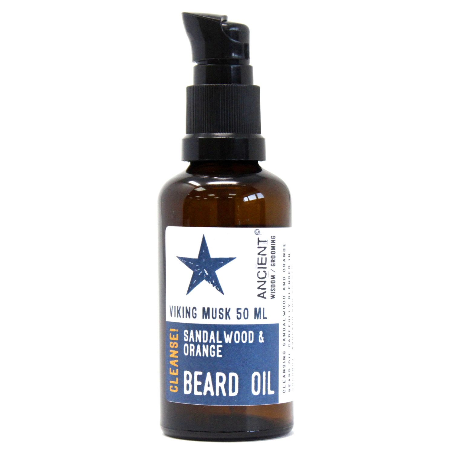 50ml Beard Oil - Viking Musk - Cleanse! - Image 6