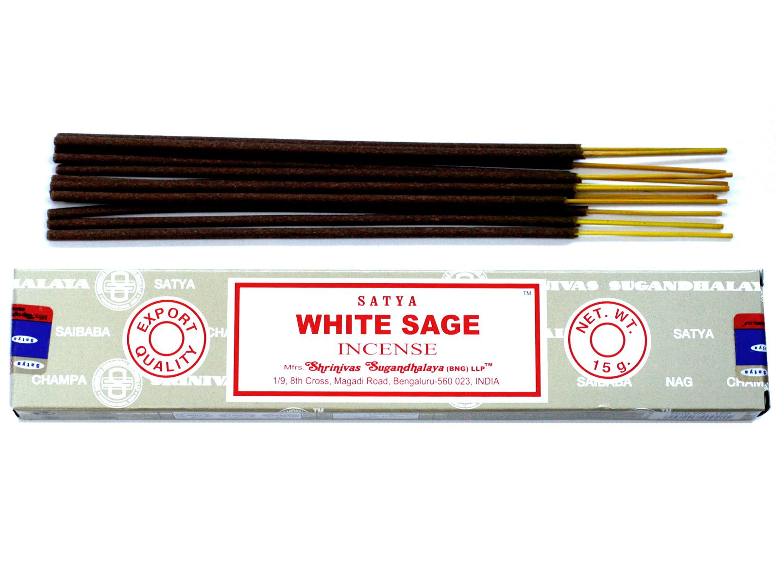 Satya Incense 15gm - White Sage - Image 3
