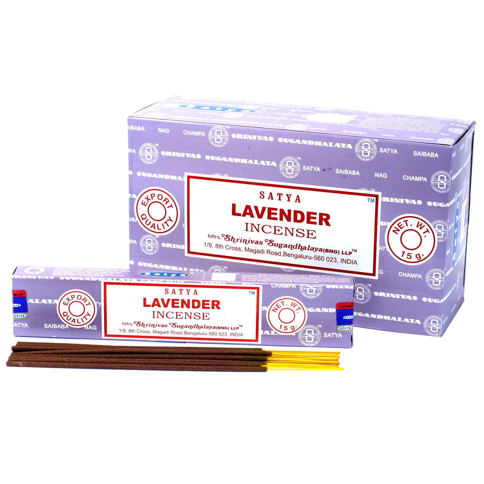 Satya Incense 15gm - Lavender - Image 2
